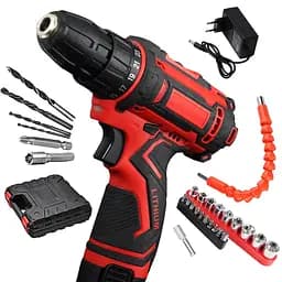 Акумуляторний шуруповерт із насадками KRAFFTEC 24V - мініатюра 4