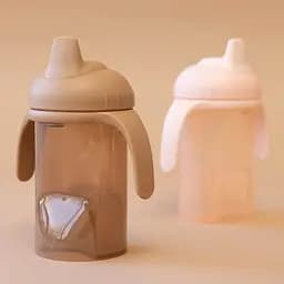 Чашка-непроливайка Difrax Non-Spill Sippy Cup Soft із силіконовим носиком 250 мл Blossom (704 Blossom) - мініатюра 4