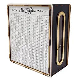 Дитяча скарбничка "На мрію" Сувенір-декор 365 ч/б 365 днів, чорно-біла з віконцем