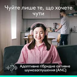 Гарнітура Logitech Zone Wireless 2 ES Headset Rose (981-001510)  - мініатюра 2