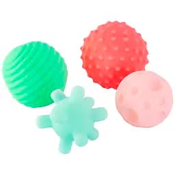 Набор игрушек для ванны Baby Team Мячики 4 шт. (9024)