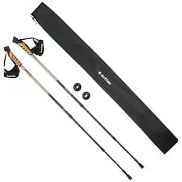 Трекінгові палиці Outtec карбонові 3-х секційні 70-135 см Anti-shock