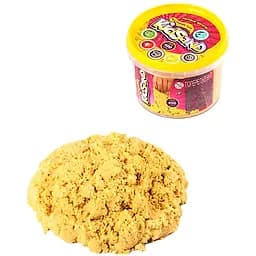 Набор креативного творчества Кинетический песок Danko Toys KidSand KS-01-06, 400 гр Желтый