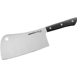 Ніж-топірка кухонна для рубання м'яса Samura 180 мм Чорний 000266837