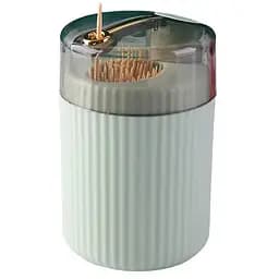 Автоматичний диспенсер контейнер тримач для зубочисток круглий, Yu Xin Білий 87664