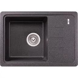 Кухонна мийка Lidz 620x435/200 GRF-13 графіт (LIDZGRF13620435200)