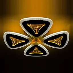 Люстра світлодіодна Valeso V K39978-4 GD з пультом - мініатюра 2