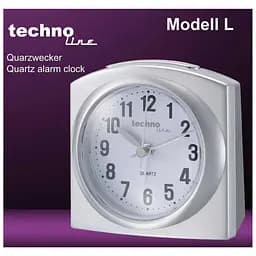 Годинник настільний Technoline Modell L Silver (Modell L silber) - мініатюра 4