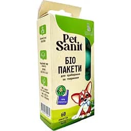 Биопакеты для уборки животных Modes Pet Sanit 60 шт.