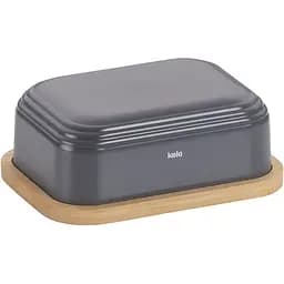 Маслянка Kela Namur, 15.5х11.5 см темно-сіра (12083)