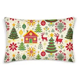 Комплект постільної білизни Cosas Christmas CS3 Сімейний червоний (Christmas_El180x30-11Honey_160x2) - мініатюра 4