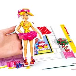 Магнітна гра Одягалка "Блондинка" Vladi Toys VT3204-30 Укр - мініатюра 4