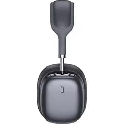Бездротові навушники Baseus Bowie H2 Noise-Cancelling Wireless Headphone, ANC, ENC, BT5.2, 300mAh, 30h, (NGTW260013) grey - мініатюра 3