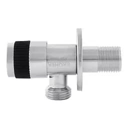 Кран приладовий Kroner KRP Edelstahl Klassisch - ESG100 1/2"х1/2" ЗЗ (CV022973) - мініатюра 2