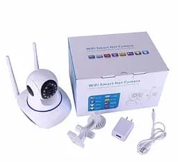 Панорамна камера відеоспостереження V380 Q5 IP Wi-Fi (360 градусів) Біла - мініатюра 5