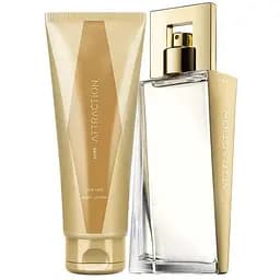 Набір парфумований жіночий Avon Attraction (edp/50ml + b/lot/125ml) (494693395)
