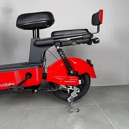 Електровелосипед EVOBIKE Nova S 500W 48V 12Ah з 2 сидіннями, корзиною та поворотниками, простий і надійний, для міста і села, червоного кольору - мініатюра 17