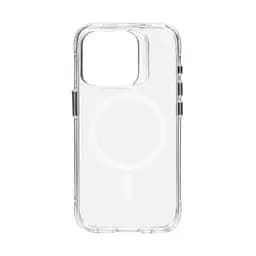 Чехол Apple iPhone 15 Pro, Clear MagCase, прозрачный, противоударный, магнитный, панель-накладка с поддержкой MagSafe, поддержка беспроводной зарядки MagSafe, защита всего корпуса, TPU+PC, ArmorStandart (ARM71051) - мініатюра 2