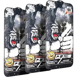 Захисне скло DK для Apple iPhone 15 Plus Full Glue 3D MO King Kong 016139 black 3 шт.