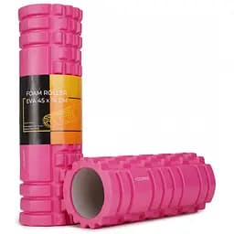 Масажний ролик Cornix EVA 45 x 14 см (валик, роллер) XR-0043 Pink