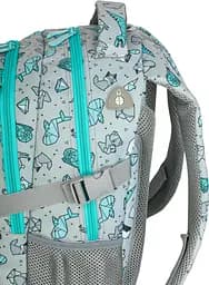 Рюкзак шкільний ортопедичний Head 3 HD-239 38х28х17 см сірий з бірюзовим (502019024) - мініатюра 5