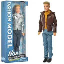 Кукла 99166 Кен, Fashion Model 30 см, в коробке, 13-33-6 см (6990298433816) Коричневый