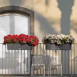 Вазон Lechuza Balconera Cottage, 12 л, білий (15610) - мініатюра 9