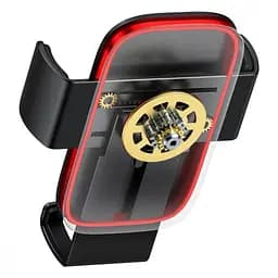 Автотримач Baseus Metal Age 2 Gravity Car Mount (Air Outlet Version) (SUJS00001) Black - мініатюра 6