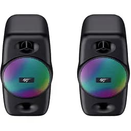 Колонки ігрові Havit HV-SK213 USB RGB Stereo black (HV-SK213) - мініатюра 2