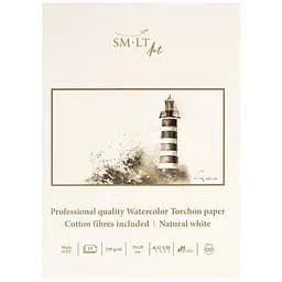 Блокнот для акварелі PRO CREATE Torchon 20х28см 250г/м2 10л білий папір SM-LT Art