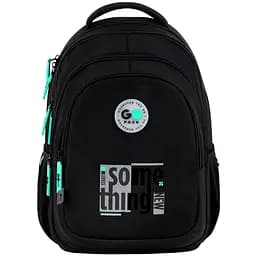 Рюкзак GoPack Teens 162M-4 Чорний (GO26-162M-4) - мініатюра 3