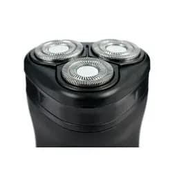 Електробритва Новий Харків НХ-8527 Fanat Black, 6W, роторна, сухе гоління, подвійні леза, повторение контуров лица, індикатор роботи/включення, тример для скронь