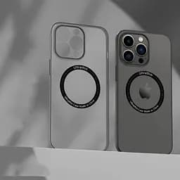 Ультратонкий чохол CasePro Ultra Thin MagSafe із захистом камери Black для iPhone 13 Pro Max - мініатюра 2