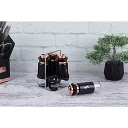 Набір для спецій Berlinger Haus Black Rose Collection на підставці 4 шт. (BH 1999) - мініатюра 4