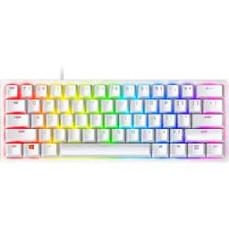 Клавиатура Razer Huntsman Mini Purple Switch ENG Mercury Edition (RZ03-03390300-R3M1) [63492]