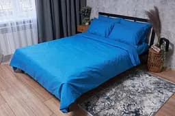 Комплект постельного белья Moon&Star Бязь Gold Люкс Sapphire King Size 220x240 наволочки 2х40х60