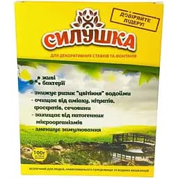 Біодеструктор Біотех Актив Силушка для декоративних ставків і фонтанів 100 г (24690)