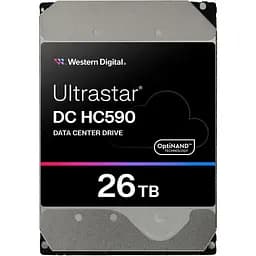 Жорсткий диск 3.5" WD Ultrastar DC HC590 26TB SATA 512MB (WUH722626ALE6L4) [141106]