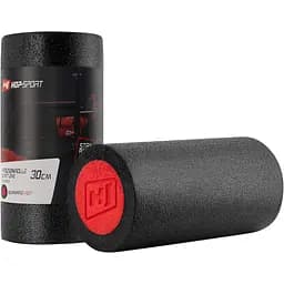 Массажный ролик Hop-Sport HS-E030YG валик роллер EPE 30 см черный