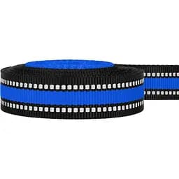 Повідець для собак BronzeDog Mesh, розмір S, 200х1,6 см, синій - мініатюра 5