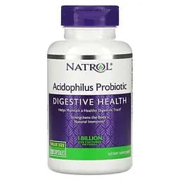 Пробиотики и пребиотики Natrol Acidophilus Probiotic 150 капсул