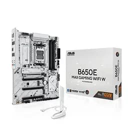 Материнcька плата B650E MAX GAMING WIFI W sAM5 B650 4xDDR5 M.2 HDMI DP Wi-Fi BT ATX білий Asus teh0018990 - мініатюра 6