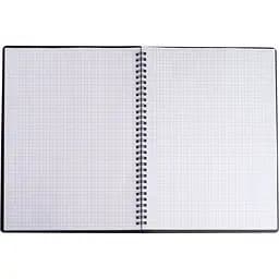 Книга записна Buromax Office в клітинку А4 спіраль синя 96 аркушів (BM.24451150-02) - мініатюра 3