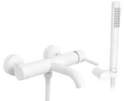 Смеситель для ванны Rea Lungo white настенный REA-B8030 Белый