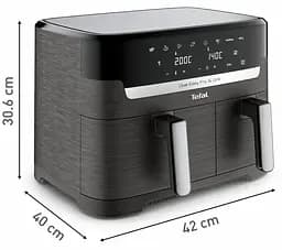 Мультипіч Tefal Dual Easy Fry & Grill Air Fryer EY905B10 - мініатюра 4