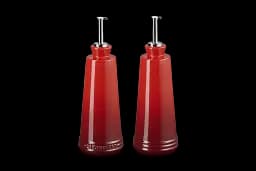 Набір із 2 пляшок для оцту та олії Le Creuset Oil & Vinegar Set 14 x 6 см Flame