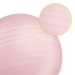М'яч для фітнесу (фітбол) 4FIZJO 75 см Anti-Burst Pink (P-5907739317407) - мініатюра 11