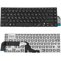 Клавіатура для ноутбука ASUS (X505 series) rus, black, без фрейма (оригінал) - мініатюра 2
