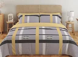 Комплект постельного белья ТЕП Soft dreams Sunny Life евро серый с желтым (2-03859_25876)