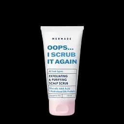 Подарунковий набір Mermade Try Kit Hair Care: шампунь для зміцнення та сяйва волосся Bye-bye Hair Drama 85 мл + кондиціонер для зміцнення та сяйва волосся Hello Silky Hair 85 мл + скраб-пілінг для шкіри голови Oops... I Scrub It Again 100 мл + косметичка  - мініатюра 7
